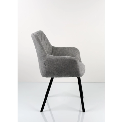 Krzesło DELUXE KR-163 Tkanina STRONG 14 Noga Metalowa